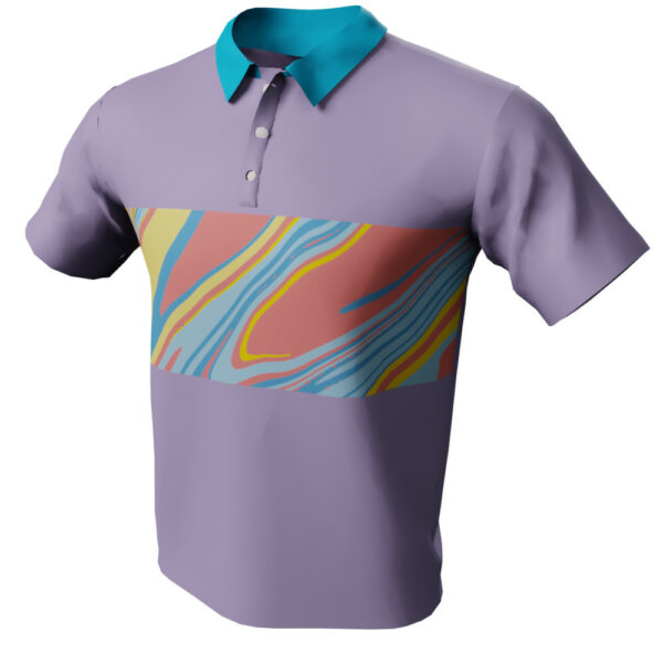 The Masterpiece Polo Golf Shirt - lavender