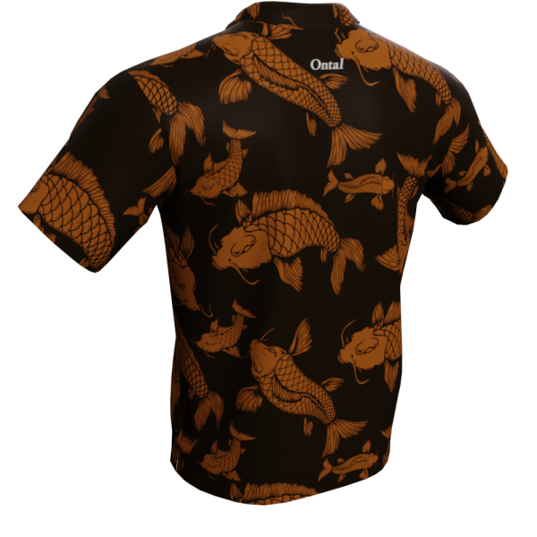 Koi Fish Golf Shirt - Image 4