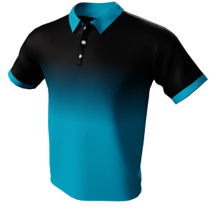 faded flight custom golf shirt